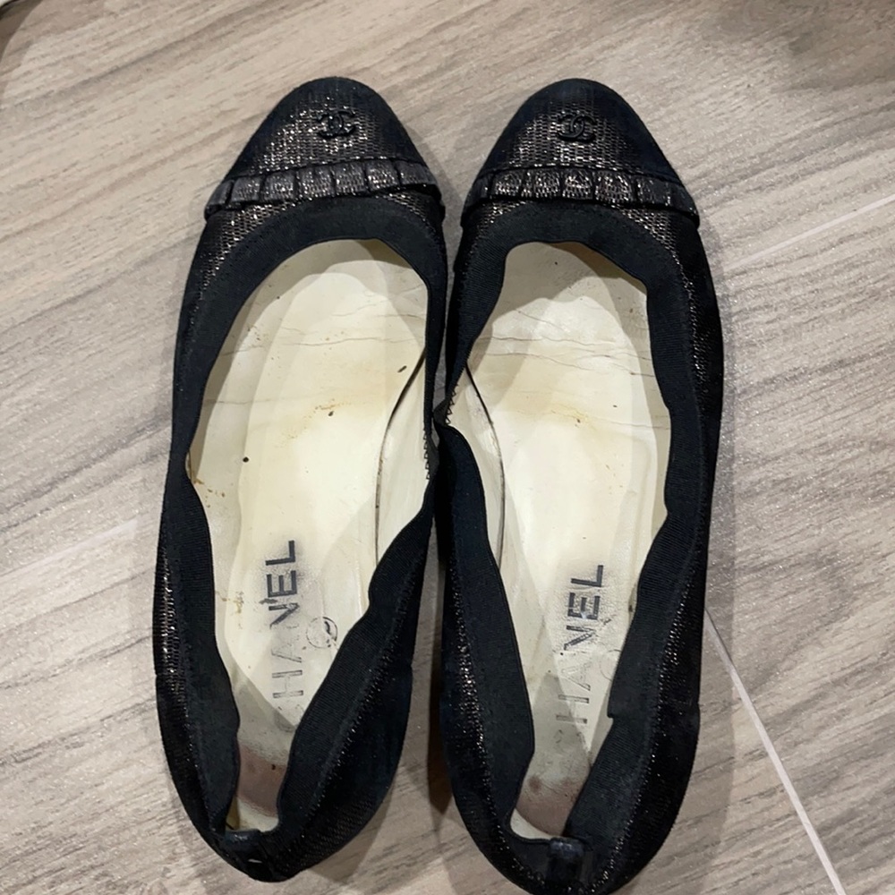 Chanel flats size 36.5